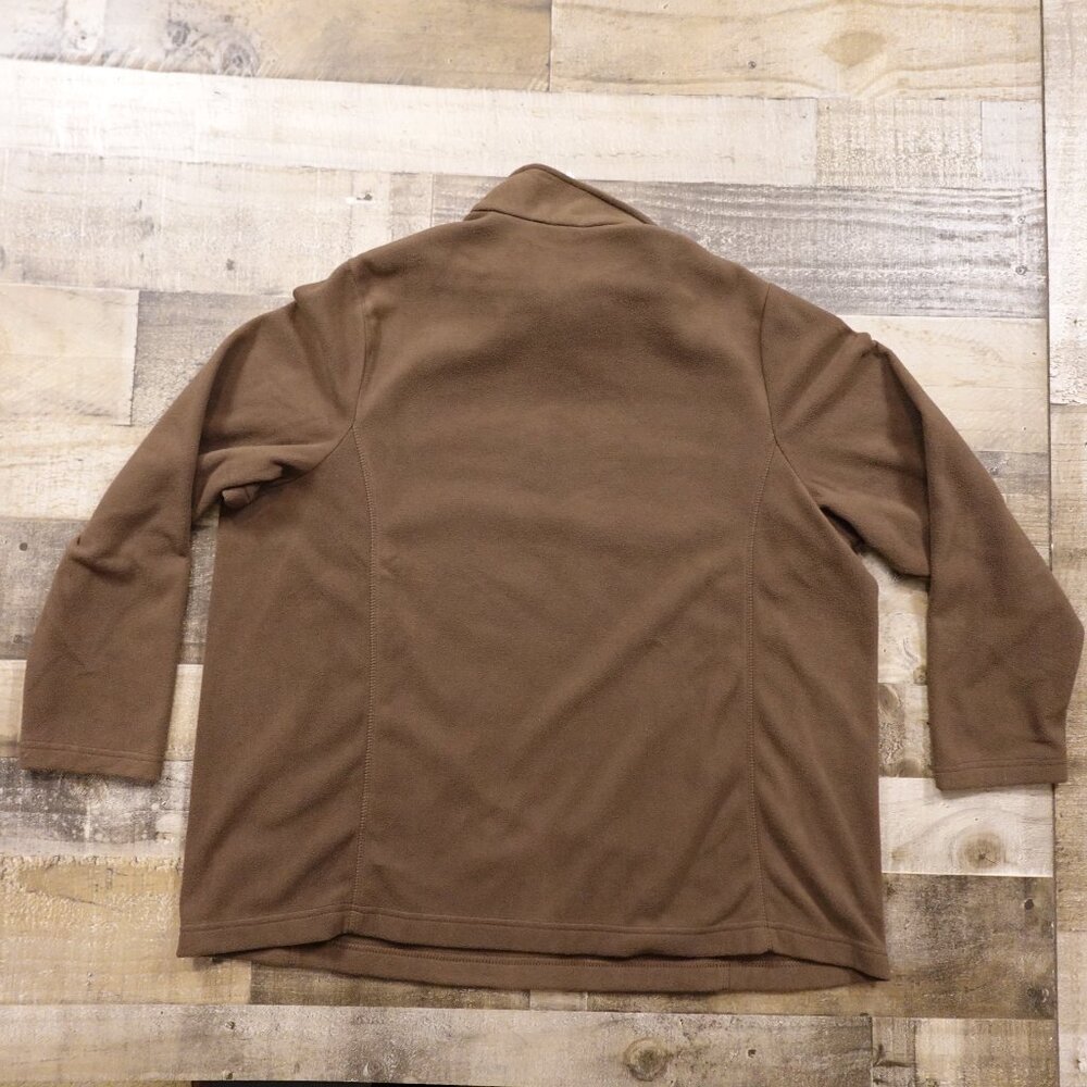 Lands’‎ End Anyweather Fleece Quarter Zip Pullover Women’s 2X Brown NWOT - Picture 8 of 11